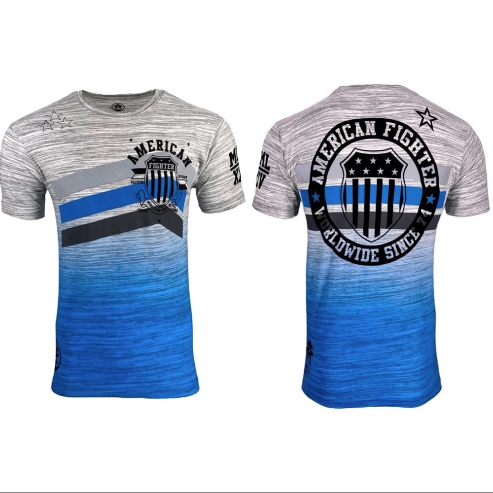 American Fighter Men's T-shirt ANTHEM Crew neck Athletic Fit S-2XL